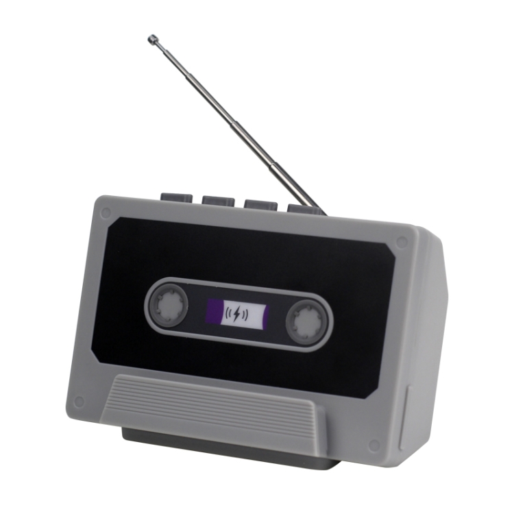 TYX-TV Mobile Phone Desktop Stand Retro Cute Speaker Radio, Color:Light Grey(Bluetooth Models) TYX-TV Mobile Phone Desktop Stand Retro Cute Speaker Radio, Color:Light Grey(Bluetooth Models)