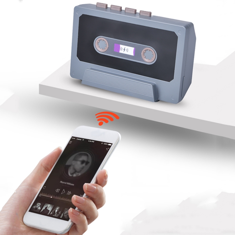 TYX-TV Mobile Phone Desktop Stand Retro Cute Speaker Radio, Color:Light Grey(Bluetooth Models) TYX-TV Mobile Phone Desktop Stand Retro Cute Speaker Radio, Color:Light Grey(Bluetooth Models)