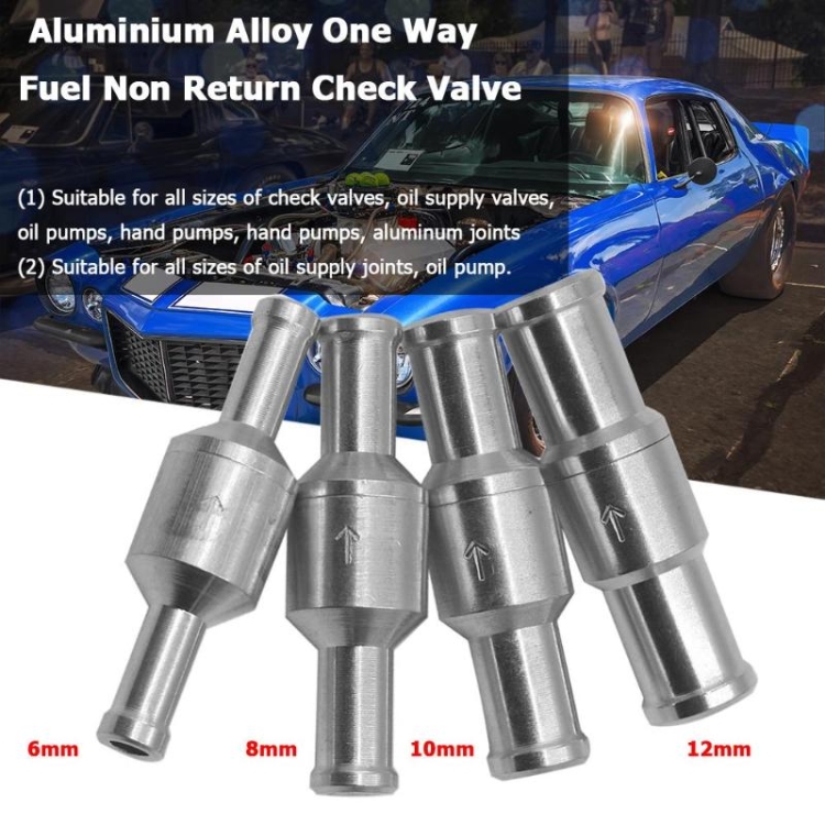 Clapet anti-retour à sens unique d'alliage d'aluminium diesel d