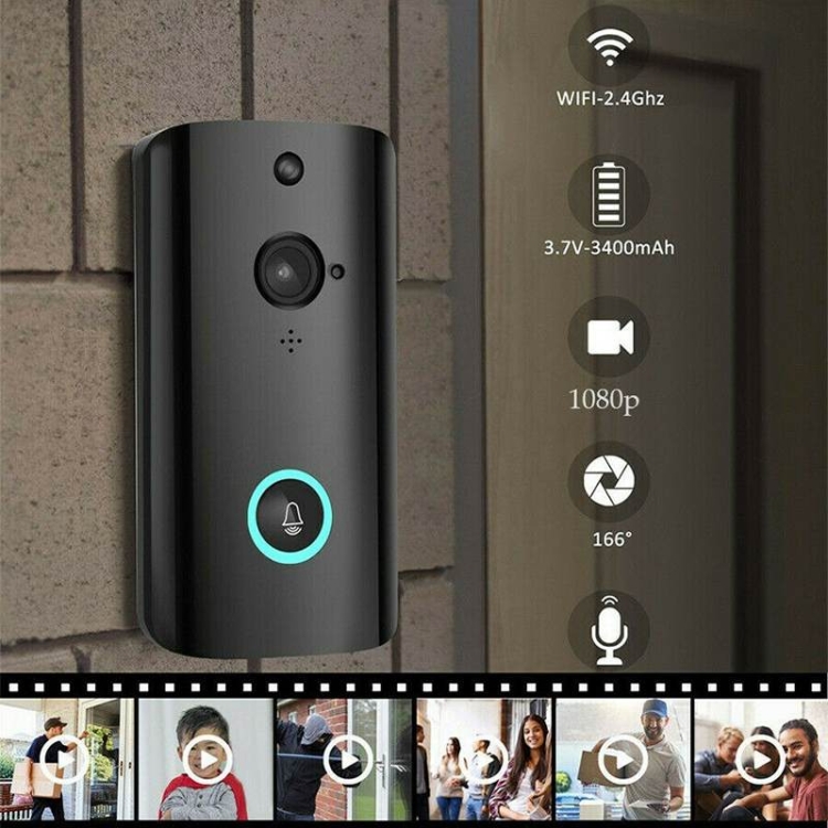 Smart WiFi Video Intercom Door Home Alarm Remote Monitoring, Typle:M9