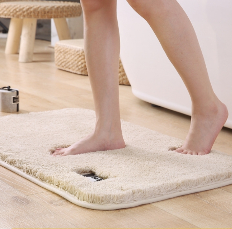 80x120cm Bath Mat Carpet Absorbent Diatom Non-slip Pad Washroom