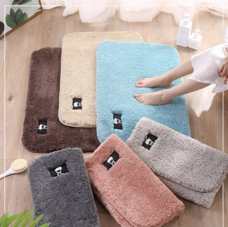 80x120cm Bath Mat Carpet Absorbent Diatom Non-slip Pad Washroom