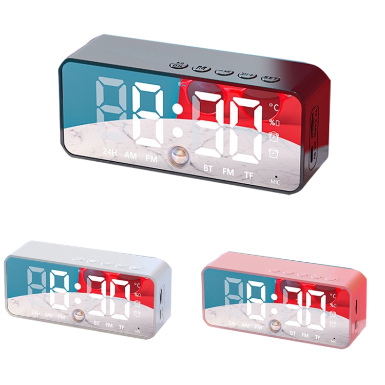 G50 AI Intelligent Voice Control Mini Mirror Alarm Bluetooth Speaker Support TF Card(Black) G50 AI Intelligent Voice Control Mini Mirror Alarm Bluetooth Speaker Support TF Card(Black)