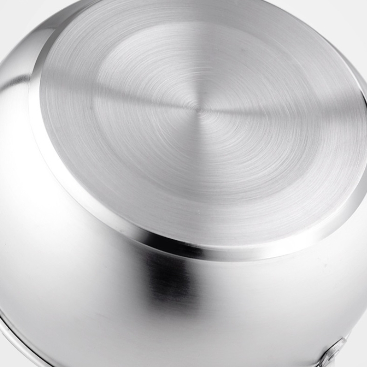 OEM Si Gang 24CM Stainless Steel Drum-shaped Large-capacity Extra Thick  Soup Pot