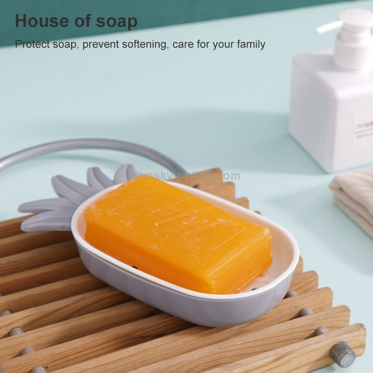 10pcs Self Adhesive Soap Holder With Drainage Stick On Soap Dishes
