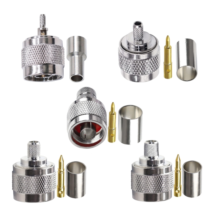 RG400 ARGENTO N Maschio A N Maschio Coax Cavo USA LOTTO - Foto 8