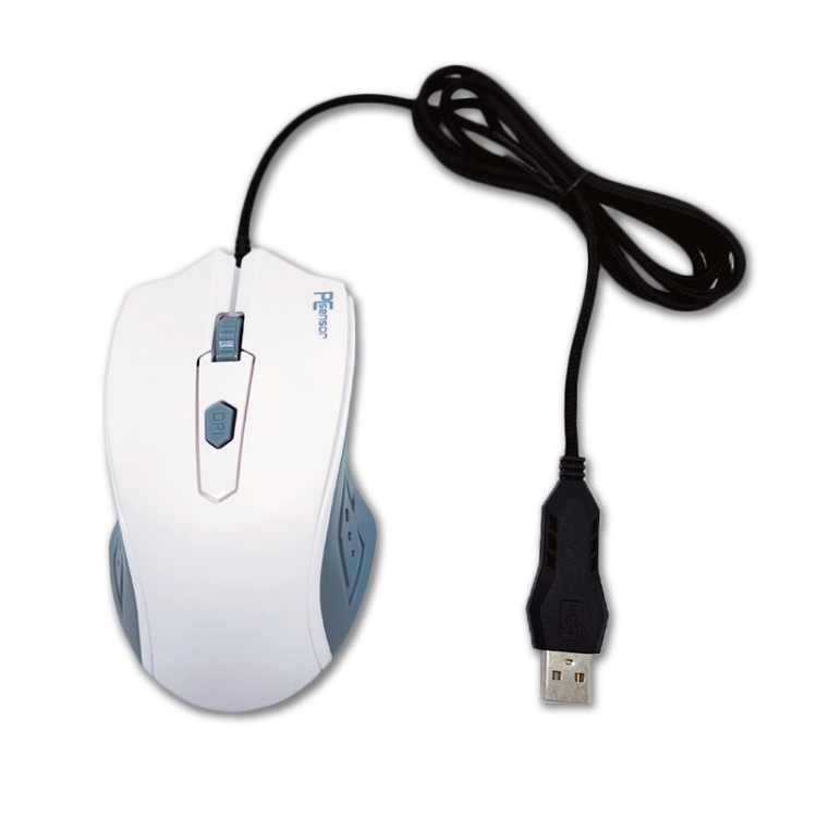 PCSENSOR MOS4 4 teclas 2400dpi Juego de reconocimiento de voz inteligente Ingreso mouse, longitud del cable: 1.5m (sonido) - B1