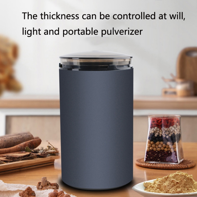 Multi-functional Coffee Bean Grinder Small Household 150W Pulverizer 304  Stainless Steel Tank Portable Coffee Bean Grain Grinder