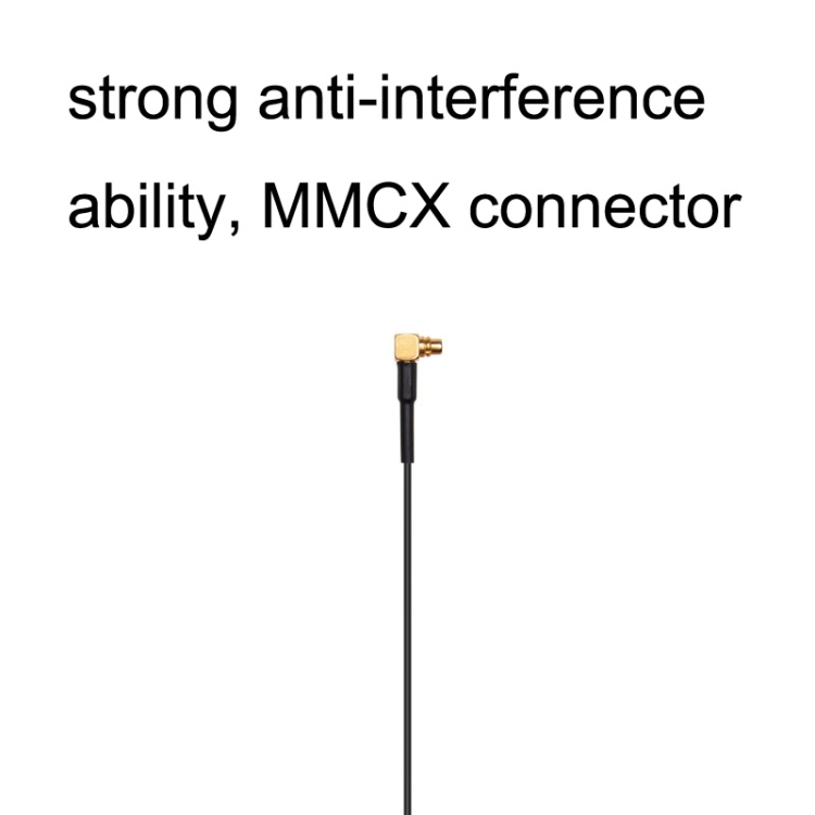 Unidad de aire Original DJI FPV 2 uds MMCX a SMA Cable adaptador MMCX cabeza recta - B2