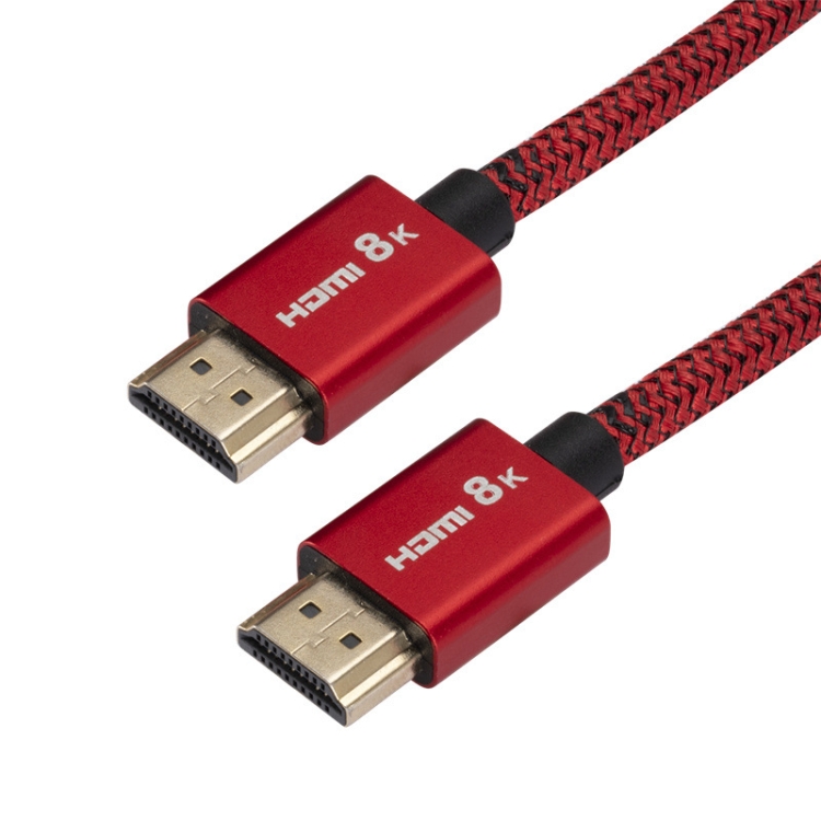 การเชื่อมต่อการฉายภาพคอมพิวเตอร์ 1.5m 8K HD HDMI CABLE COLOR DEARTY