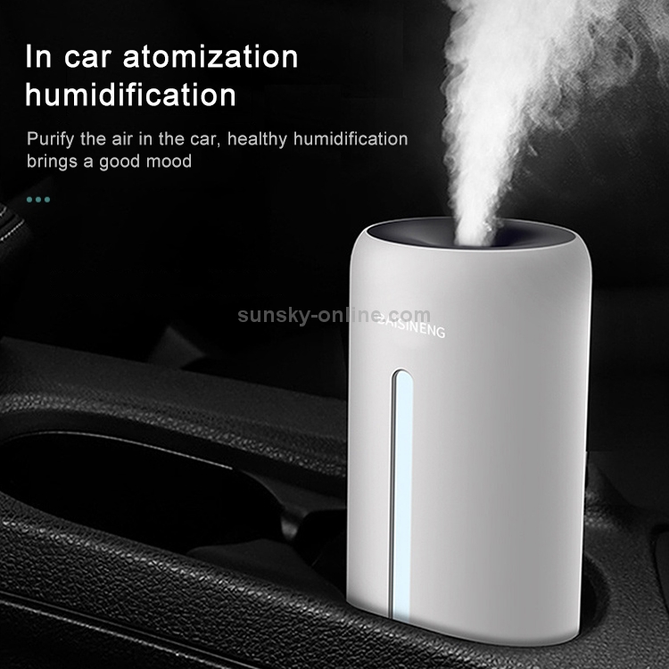 FUQINS Wasserbecher Mini Luftbefeuchter USB Buntes Nachtlicht Auto Home  Silent Aromatherapie Diffusor (Pink)