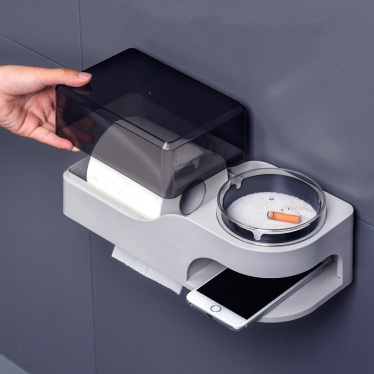 Multifunctional Toilet Nonperforated Tissue Box Toilet Waterproof