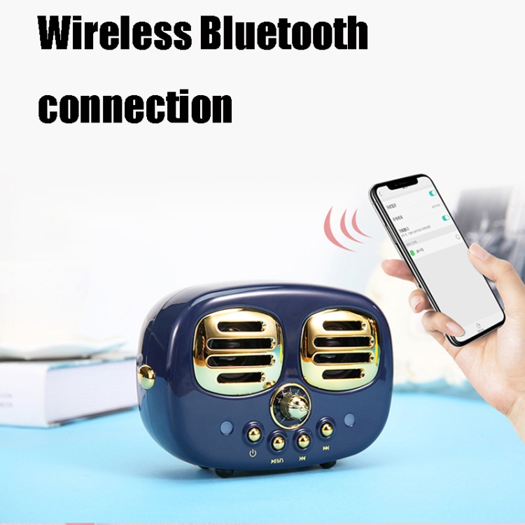 HM12 Retro Bluetooth Speaker Mini Smiley Face Shape Car Subwoofer Creative Cartoon Card Speaker(Green) HM12 Retro Bluetooth Speaker Mini Smiley Face Shape Car Subwoofer Creative Cartoon Card Speaker(Green)