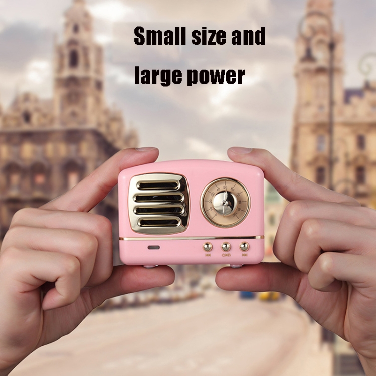 HM11 Retro Radio Mini Bluetooth Speaker Outdoor Portable Card Mobile Phone Computer Bluetooth Audio(Vintage Green) HM11 Retro Radio Mini Bluetooth Speaker Outdoor Portable Card Mobile Phone Computer Bluetooth Audio(Vintage Green)