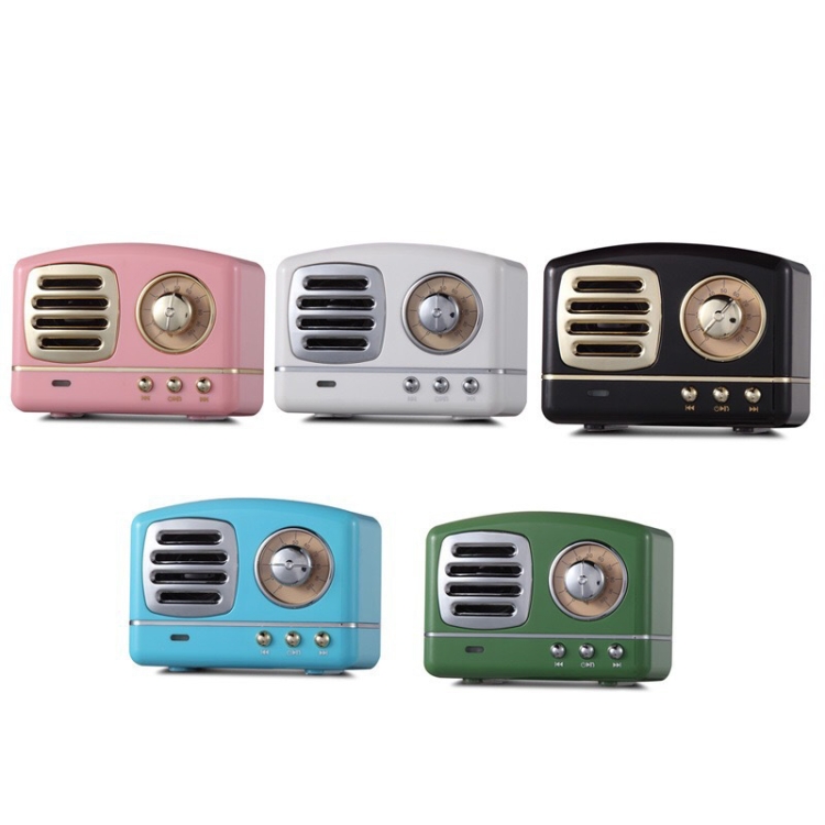 HM11 Retro Radio Mini Bluetooth Speaker Outdoor Portable Card Mobile Phone Computer Bluetooth Audio(Vintage Green) HM11 Retro Radio Mini Bluetooth Speaker Outdoor Portable Card Mobile Phone Computer Bluetooth Audio(Vintage Green)
