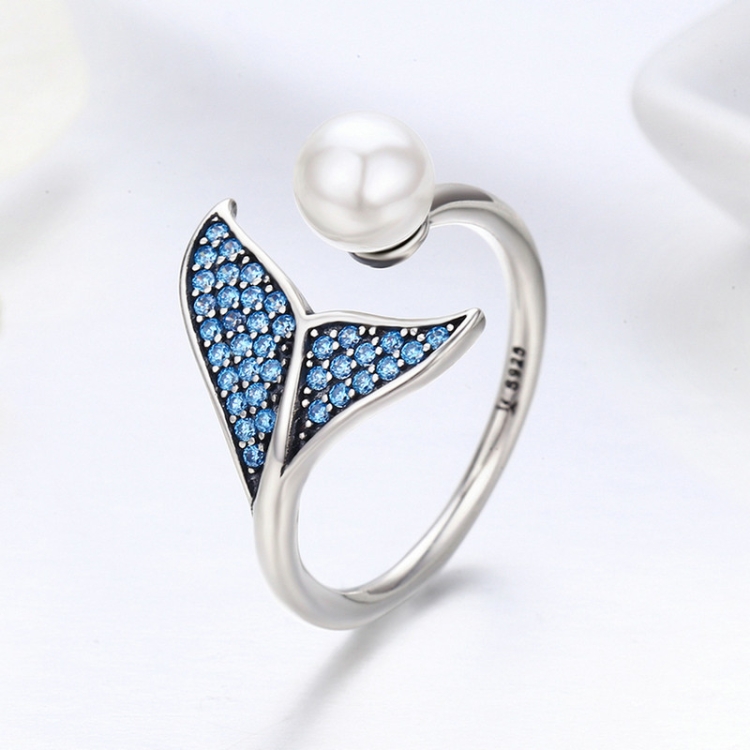 Mermaid pearl clearance ring