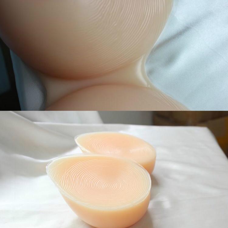 Cross-dressing Prosthetic Breast Conjoined Silicone Fake Breasts