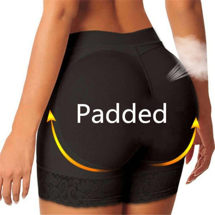 Beautiful Buttocks Fake Butt Lifting Panties Buttocks Lace Shaping Pants,  Size: XXL(Complexion)