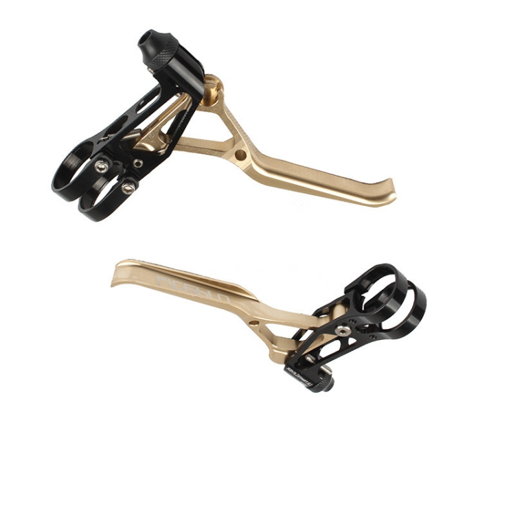New Gold Power V-Brake Lever Pair 22.2mm for MTB Comfort BC Bicycle Bike 