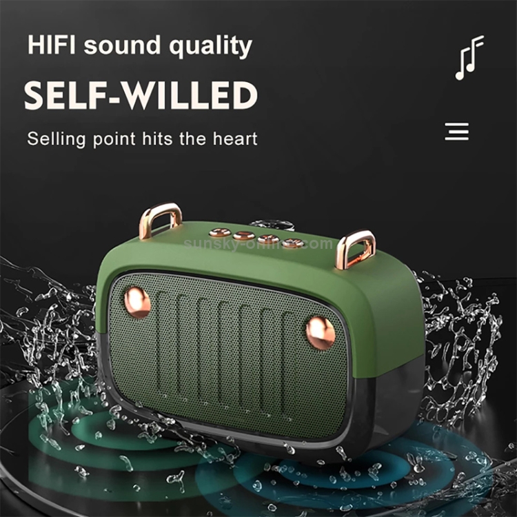 BS32D Wireless Bluetooth Speaker Cartoon Subwoofer Outdoor Card Portable Mini Speaker(Silver Gray) BS32D Wireless Bluetooth Speaker Cartoon Subwoofer Outdoor Card Portable Mini Speaker(Silver Gray)