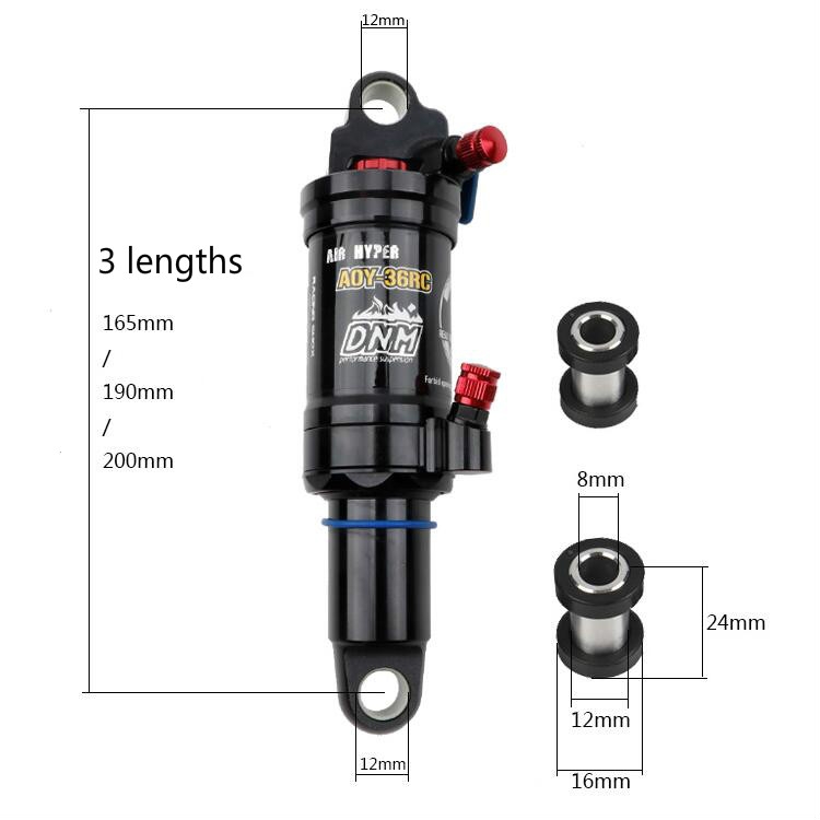 DNM AOY36RC Mountain Bike Shock Absorber Soft Tail Bike Rear Shock