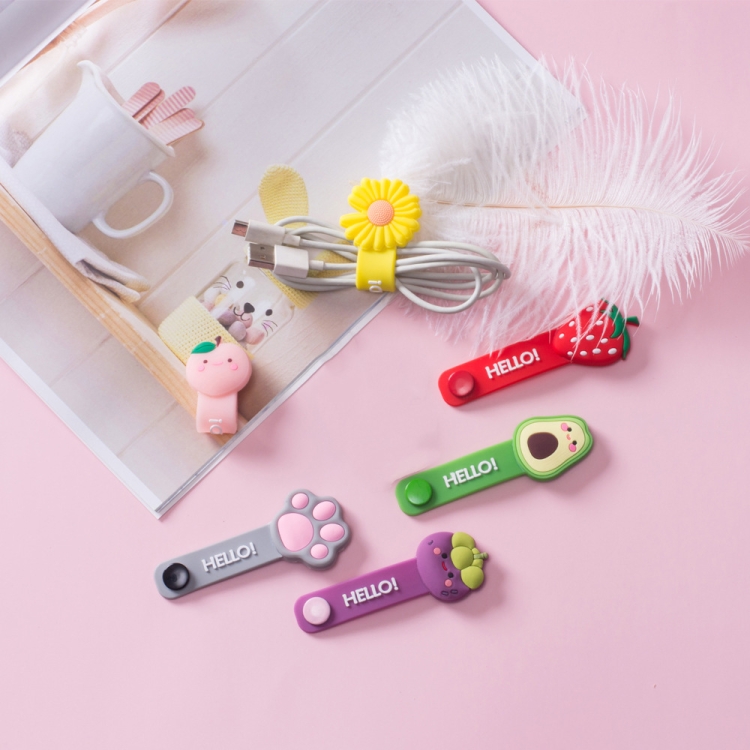 20 PCS F607 Data Cable Winder Travel Headset Charging Cable Finishing Buckle Household Multifunctional Silicone Winding Fixing Buckle, Random Style Delivery 20 PCS F607 Data Cable Winder Travel Headset Charging Cable Finishing Buckle Household Multifunctional Silicone Winding Fixing Buckle, Random Style Delivery