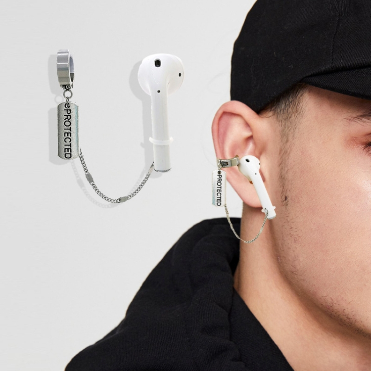 8 PCS Earphones Anti-lost Universal Earrings Non-pierced Ear Clips Titanium Steel Sports Ear Buckles, Style:HYE200426 8 PCS Earphones Anti-lost Universal Earrings Non-pierced Ear Clips Titanium Steel Sports Ear Buckles, Style:HYE200426