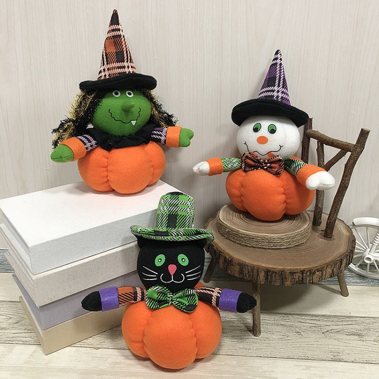 Halloween Decoration Ornaments Bar Dance Party Mall Dress up Supplies(Black  Cat)