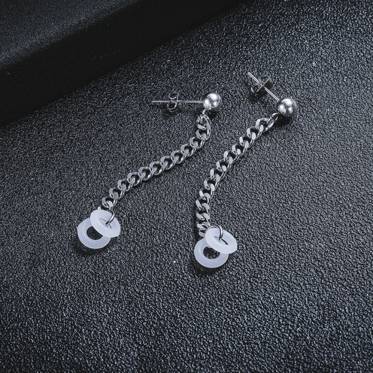 Anti-lost Simple & Creative Earrings Universal Bluetooth Headset(Steel color) Anti-lost Simple & Creative Earrings Universal Bluetooth Headset(Steel color)