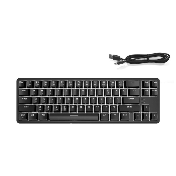  Ajazz AK33 Mechanical Keyboard,Wireless Keyboard with 82 Key  USB Gaming Equipment for Gamer PC Laptop Computer (#2) : Video Games