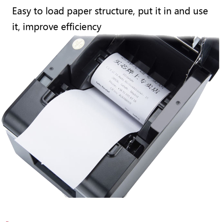 SUNSKY - Xprinter XP-N160II Impresora térmica de boletos Impresora de  recibos Bluetooth, Estilo: Enchufe de EE. UU. (Gris)