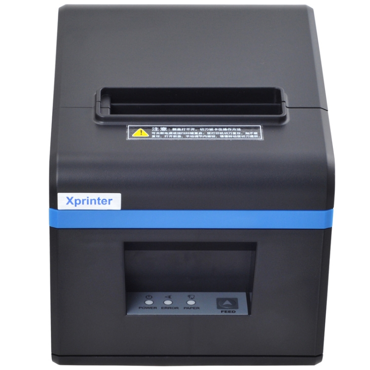 Xprinter XP-N160II Ticket Printing Bluetooth Receipt Printer, Style:UK Plug(Blue)