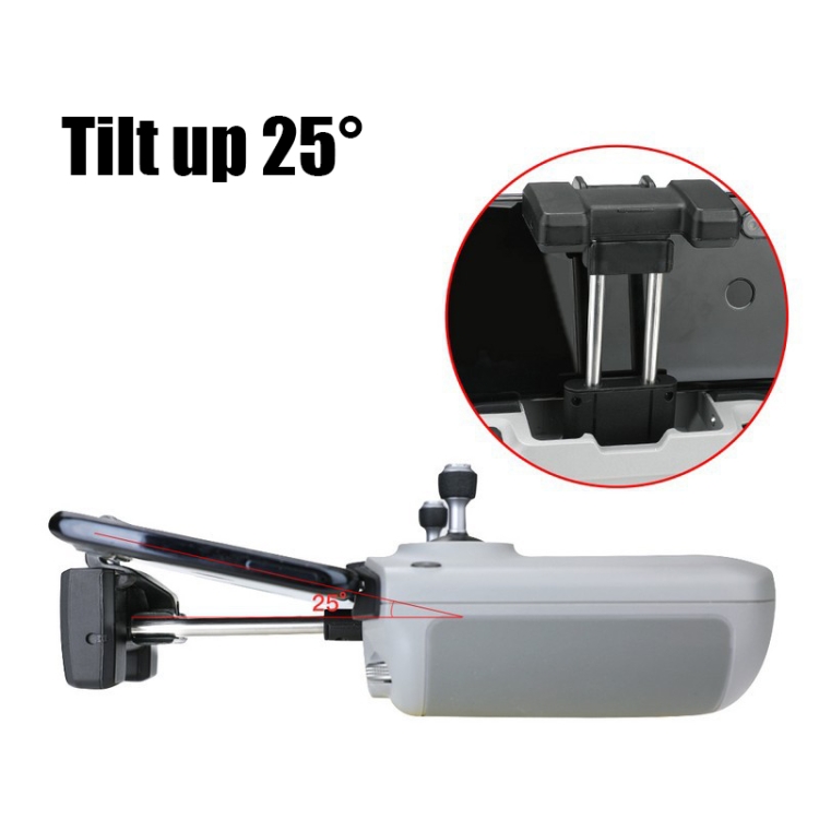 RCSTQ Soporte de abrazadera de teléfono de tableta de liberación rápida con control remoto para DJI Mavic Air 2 Drone, Color: Teléfono + Abrazadera de tableta - 3