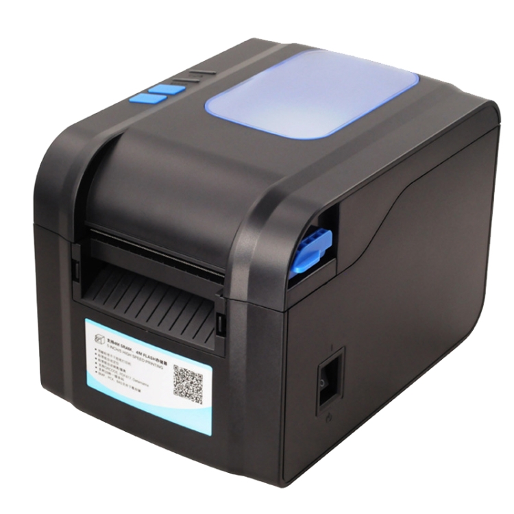 Xprinter XP-370B Impresora de códigos de barras Autoadhesiva Impresora de códigos QR Etiqueta de ropa Etiqueta térmica Máquina de billetes - 1
