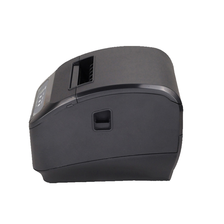 Xprinter XP-Q200II Impresora térmica de recibos pequeños Impresora de recibos de cocina y catering Cortador de 80 mm, Tipo de interfaz: Interfaz USB COM (enchufe de EE. UU.) - 3