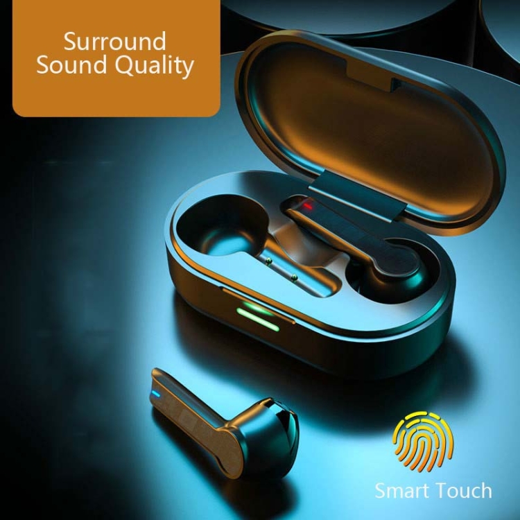 L32 Bluetooth Headset with Charging Compartment Stereo Wireless TWS 5.0 Touch Switch(Navy) L32 Bluetooth Headset with Charging Compartment Stereo Wireless TWS 5.0 Touch Switch(Navy)