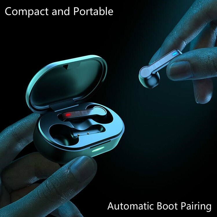 L32 Bluetooth Headset with Charging Compartment Stereo Wireless TWS 5.0 Touch Switch(Navy) L32 Bluetooth Headset with Charging Compartment Stereo Wireless TWS 5.0 Touch Switch(Navy)