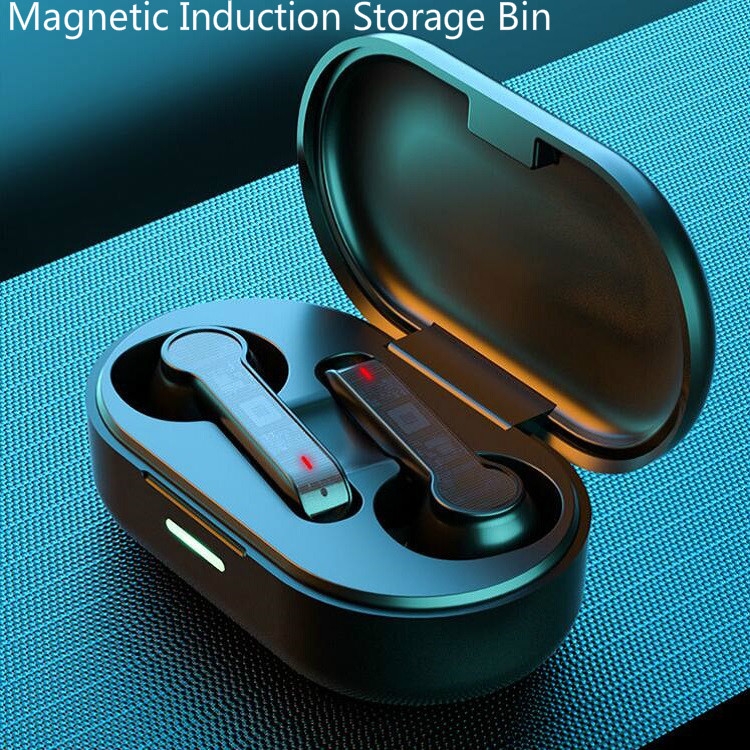 L32 Bluetooth Headset with Charging Compartment Stereo Wireless TWS 5.0 Touch Switch(Navy) L32 Bluetooth Headset with Charging Compartment Stereo Wireless TWS 5.0 Touch Switch(Navy)