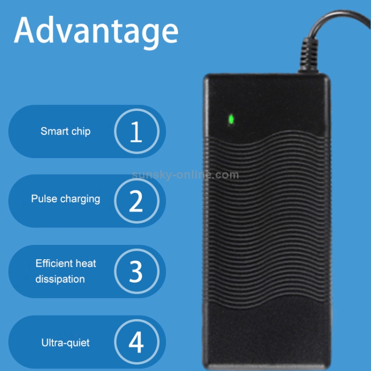 Adaptateur D'alimentation De Chargeur 29,4 V 2 A, Chargeur De Batterie Li- Ion Plug