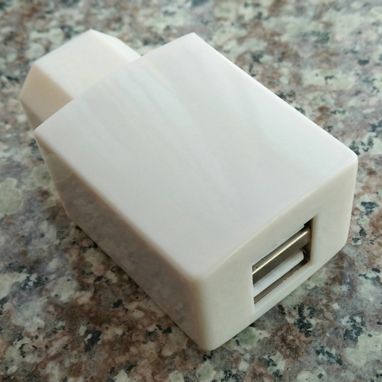 Cargador de teléfono móvil de coche eléctrico de batería de litio de conexión inversa inteligente para coche universal de 3 piezas, estilo: puerto doble blanco extendido 2A - 2