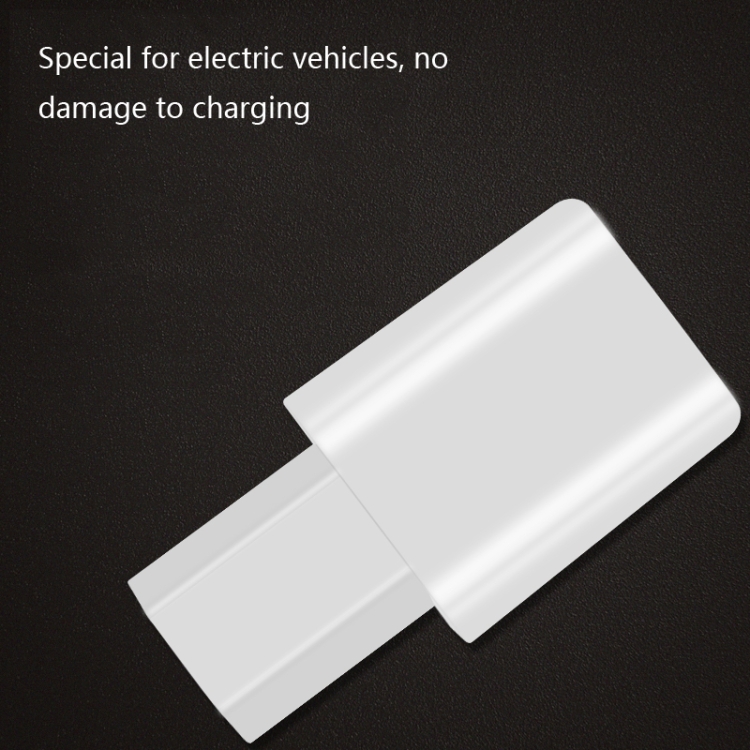Cargador de teléfono móvil de coche eléctrico de batería de litio de conexión inversa inteligente para coche universal de 3 piezas, estilo: puerto doble blanco extendido 2A - 5