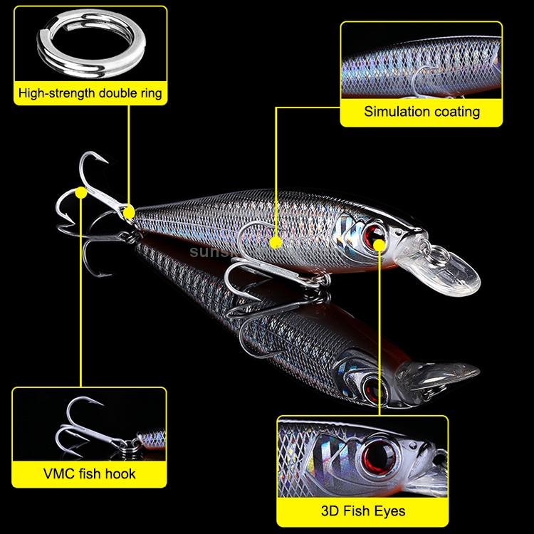 Duck Soft Fishing Lure เหยื่อลอยน้ำจำลอง 3 มิติ (LY22-A)