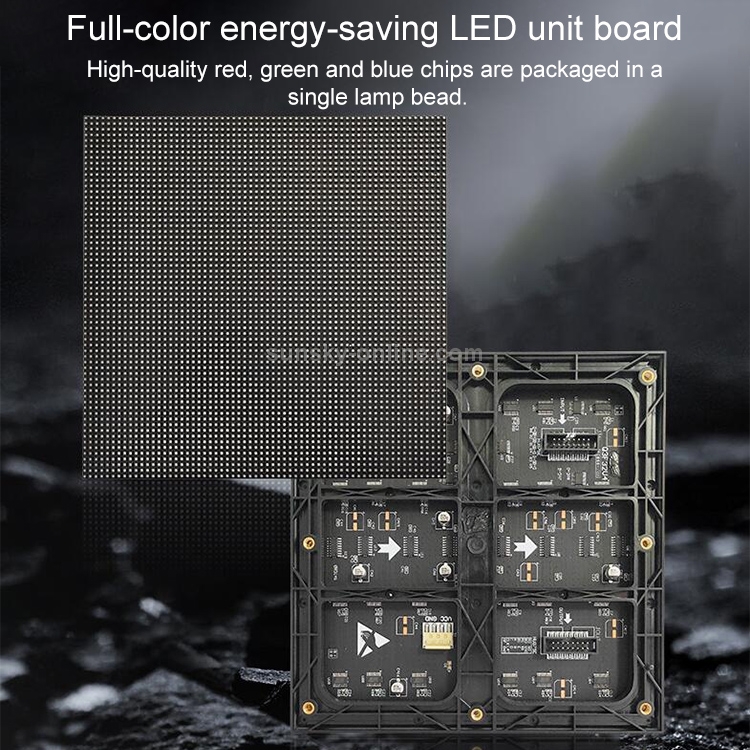 P3 LED-Anzeigemodul für Innenanzeigen Vollfarbbildschirm, Auflösung: 64 x 64