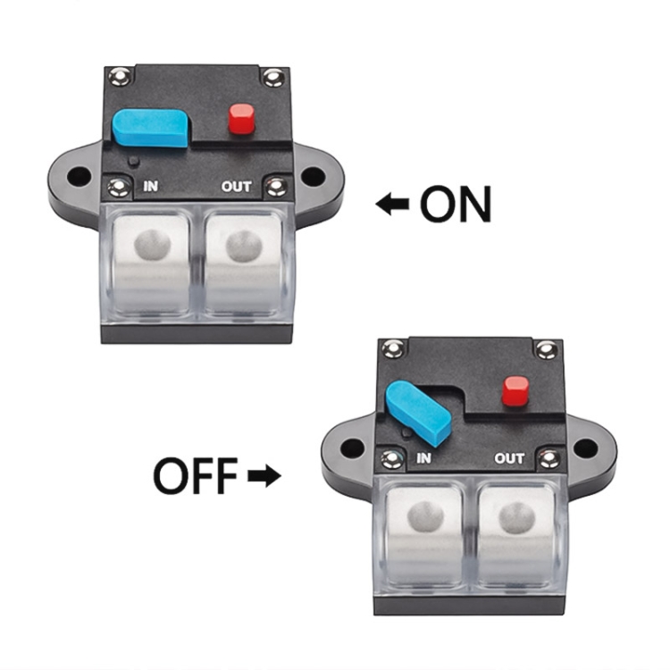 10-150A AMP Auto Car Truck Audio Solar Energy Inline Circuit Breaker Fuse Holder Stereo Amplifier Refit Fuse Adapter - View #9