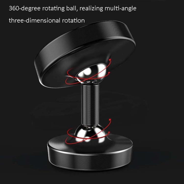 Car Phone Holder Alloy Magnetic Universal Dual Ball Rotating Car Phone Holder,, Color: Matte Black Car Phone Holder Alloy Magnetic Universal Dual Ball Rotating Car Phone Holder,, Color: Matte Black