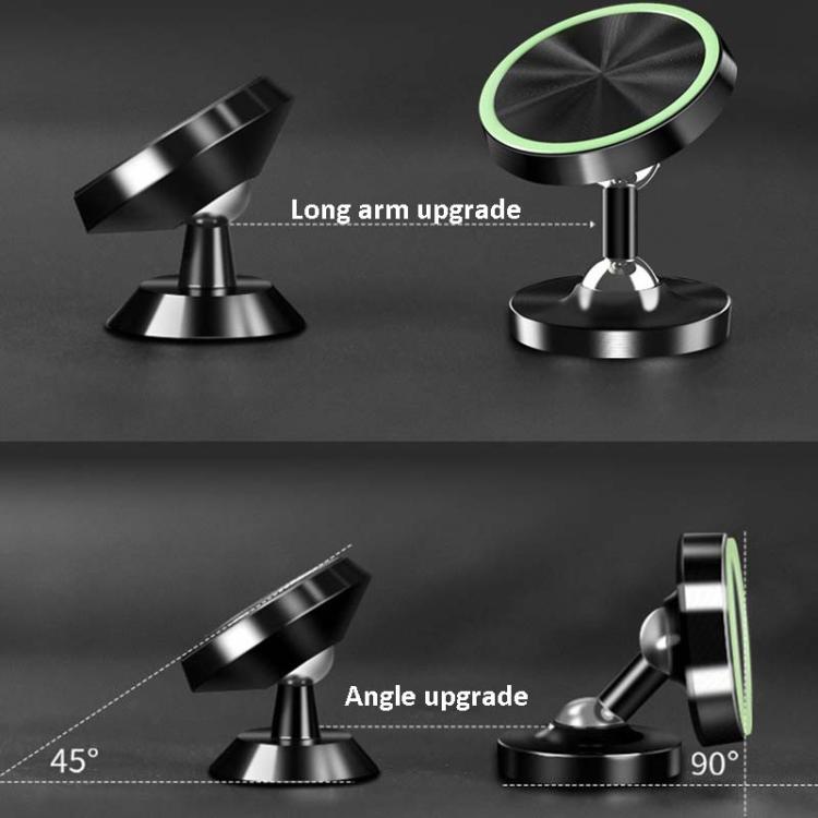 Car Phone Holder Alloy Magnetic Universal Dual Ball Rotating Car Phone Holder,, Color: Matte Black Car Phone Holder Alloy Magnetic Universal Dual Ball Rotating Car Phone Holder,, Color: Matte Black