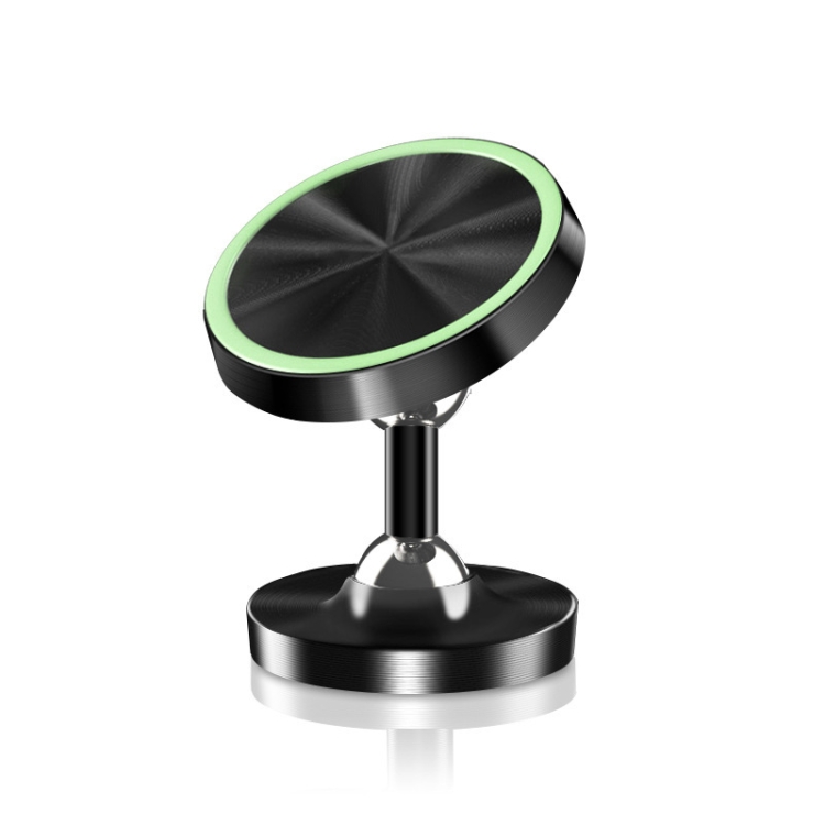 Car Phone Holder Alloy Magnetic Universal Dual Ball Rotating Car Phone Holder,, Color: Luminous Black Car Phone Holder Alloy Magnetic Universal Dual Ball Rotating Car Phone Holder,, Color: Luminous Black