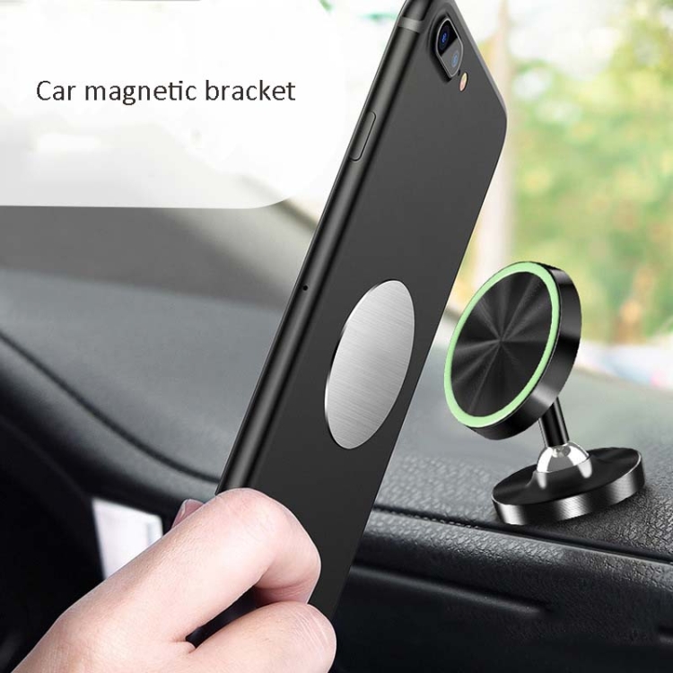 Car Phone Holder Alloy Magnetic Universal Dual Ball Rotating Car Phone Holder,, Color: Golden (Single Ball) Car Phone Holder Alloy Magnetic Universal Dual Ball Rotating Car Phone Holder,, Color: Golden (Single Ball)