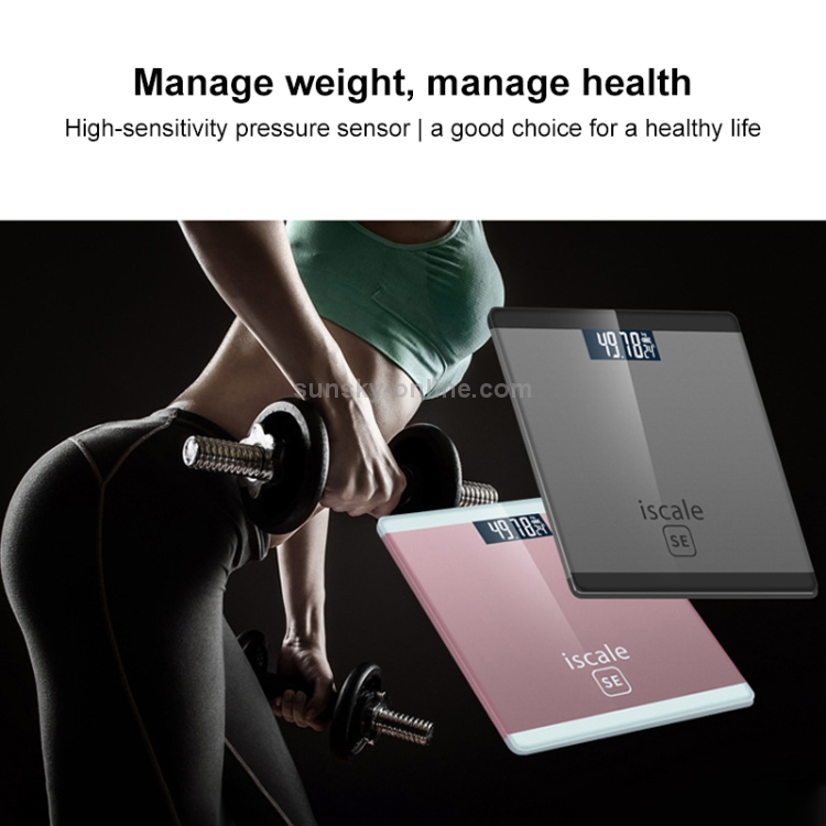 iScale [SE] Electronic Tempered Glass Weighing Scale Weight Scale