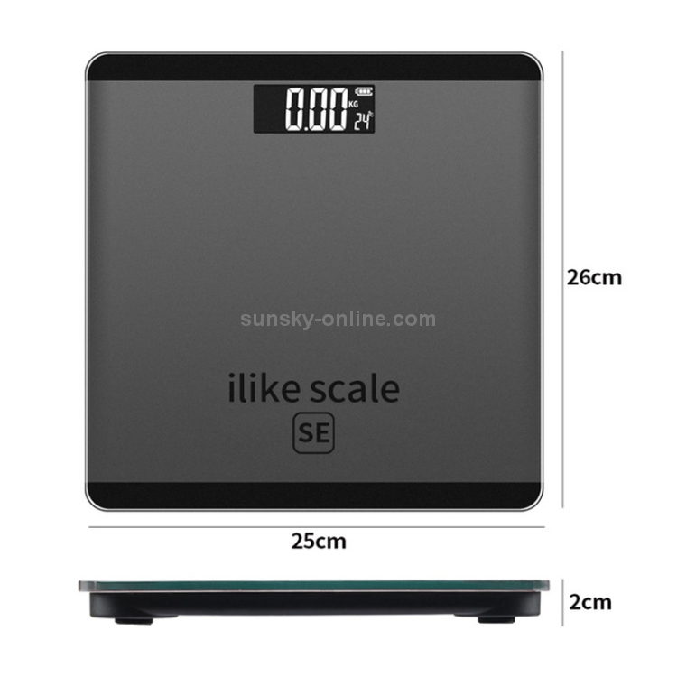 iScale [SE] Electronic Tempered Glass Weighing Scale Weight Scale